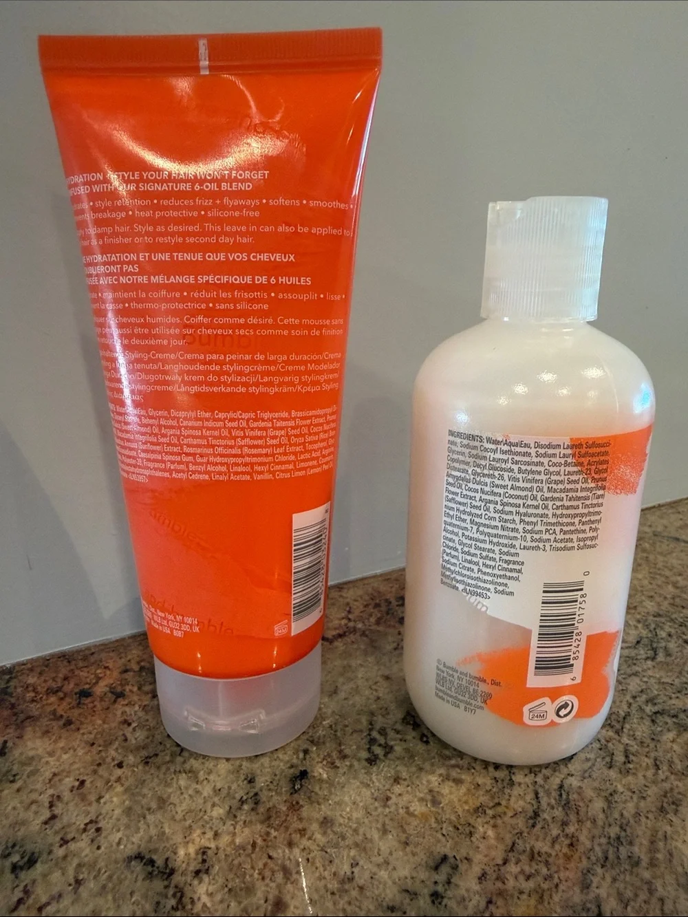 Bumble & Bumble Invisible Oil Hair Bundle New